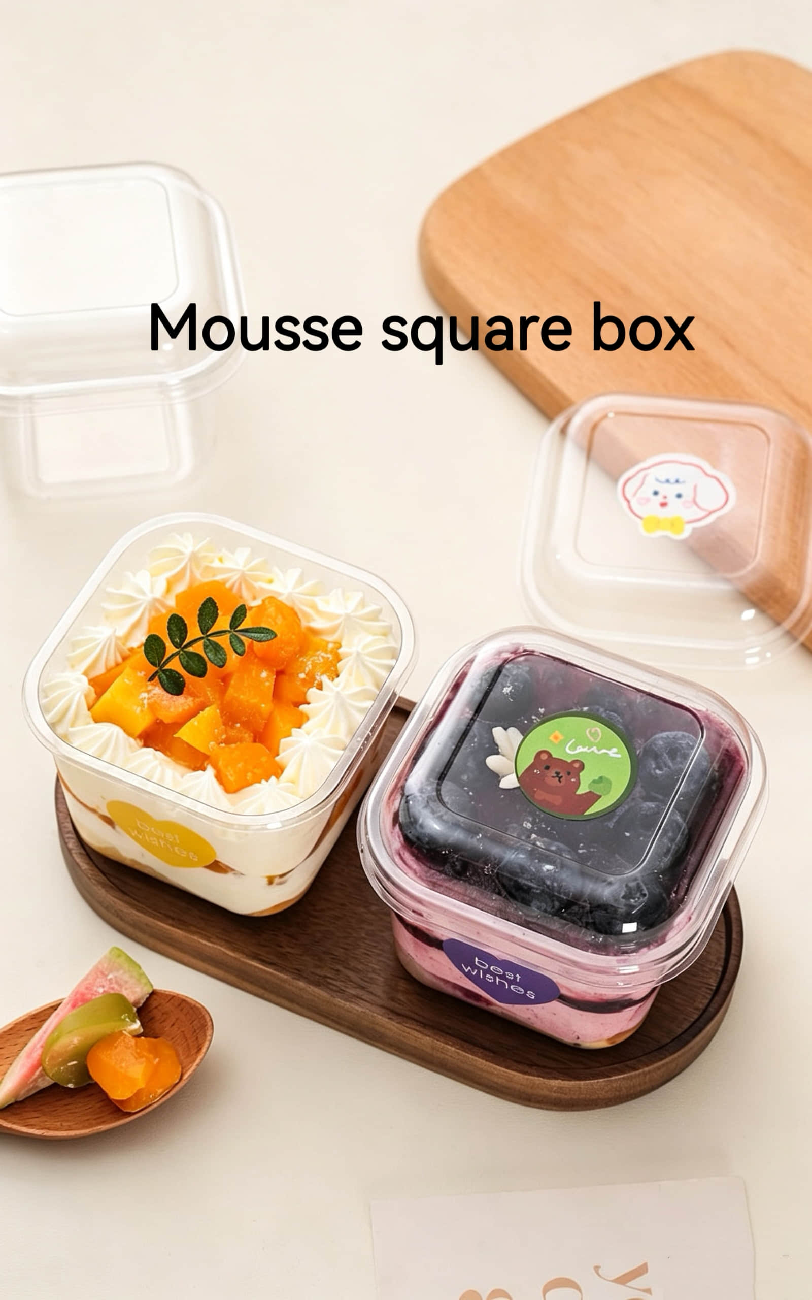 Mousse square box